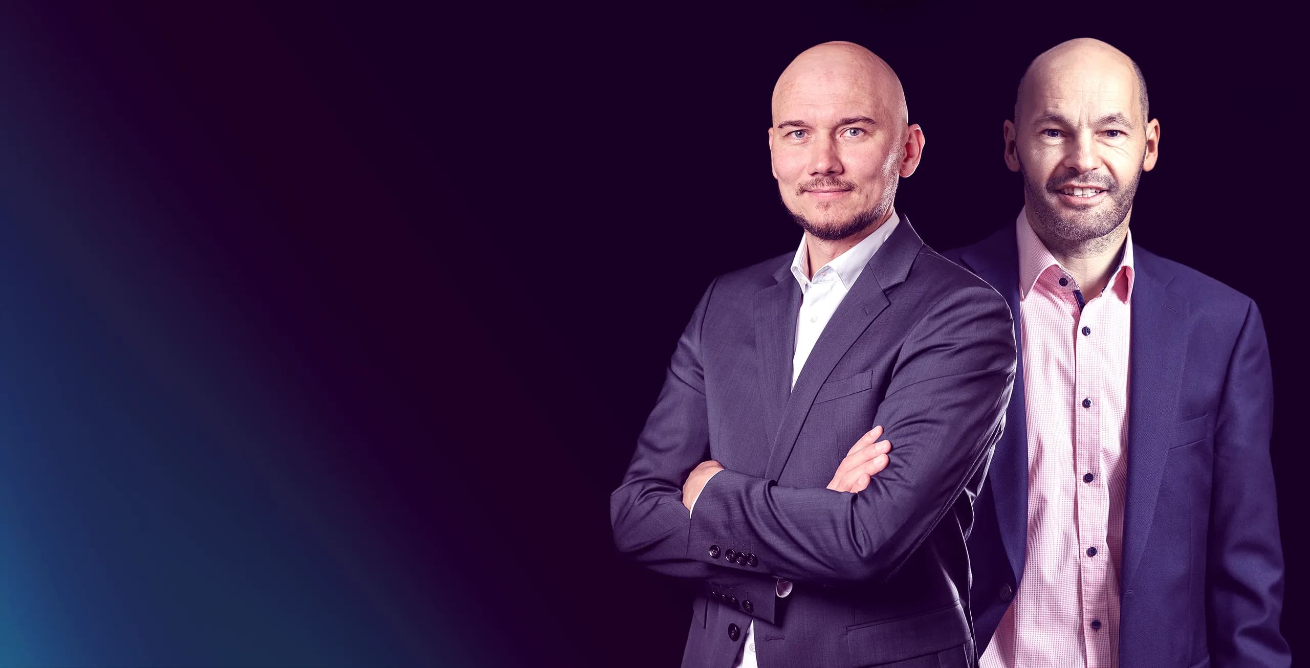 Leaders Academy Trainer Emanuel Blesinger und Karl Maria Panhofer