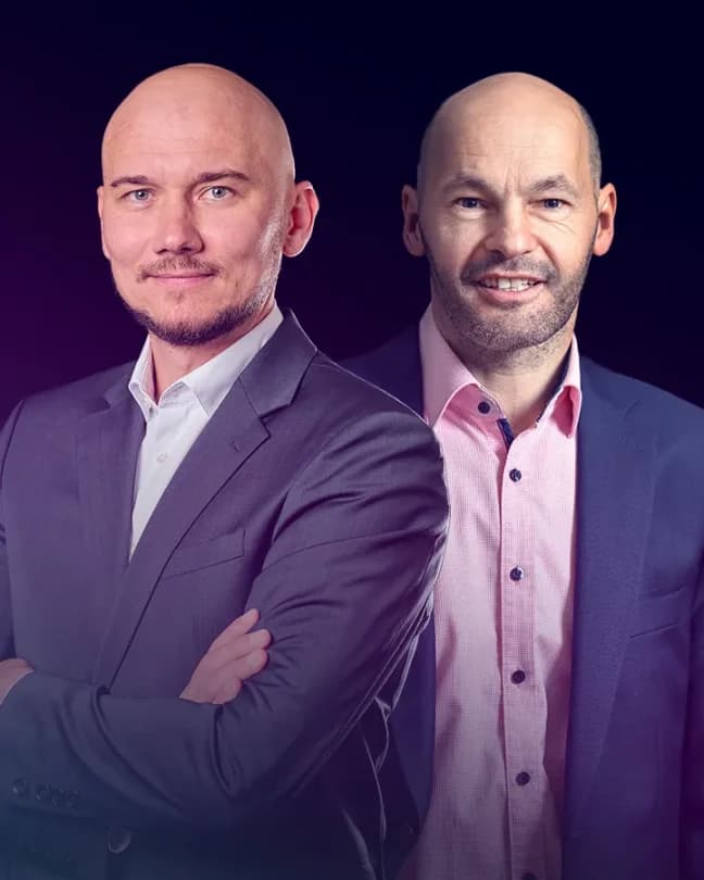 Leaders Academy Trainer Emanuel Blesinger und Karl Maria Panhofer