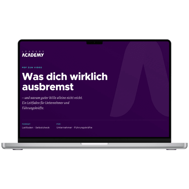 PDF: Was dich wirklich ausbremst